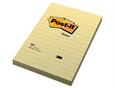 115004 Post-It 660 POST-IT® notatblokk 660 102x152 Gul Linjert | beskjedlapp