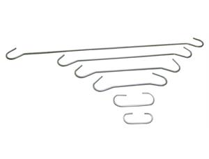 Opphengskrok for plakater C - krok stål 35 mm 