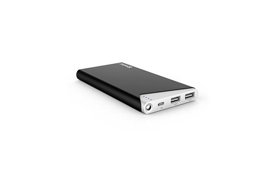 9417814 Sandberg 320-34 PowerBank 10000 Sort Powerbank til mobil og nettbrett