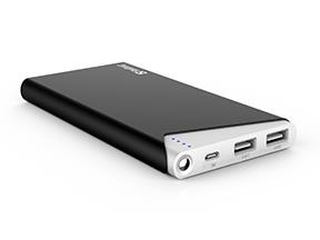 9417814 Sandberg 320-34 PowerBank 10000 Sort Powerbank til mobil og nettbrett