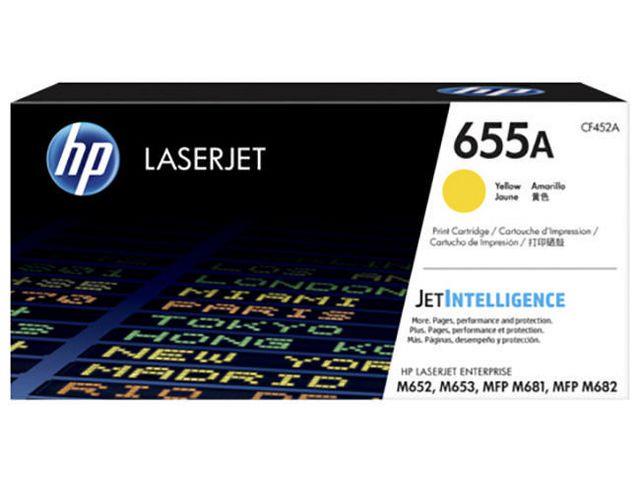 152718 HP CF452A Toner HP CF452A 655A 10,5K Gul M652 | M653 | MFP681 | MFP682