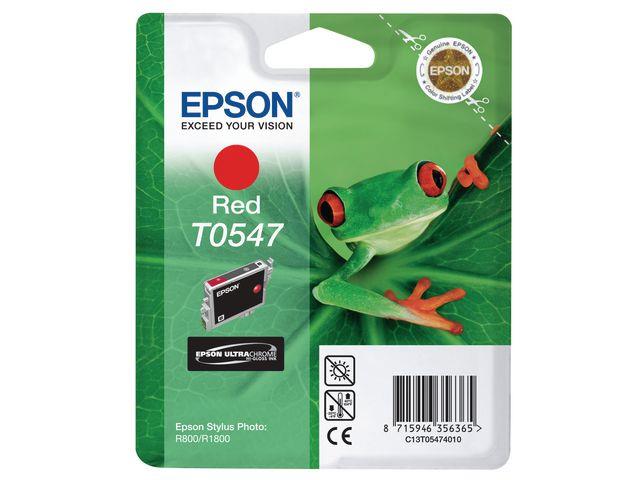 1038212 Epson C13T05474010 Blekk EPSON T0547 C13T05474010 r&#248;d 