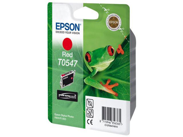 1038212 Epson C13T05474010 Blekk EPSON T0547 C13T05474010 r&#248;d 