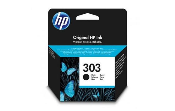 156451 HP T6N02AE#UUS Blekk HP 303 Black Blekk | HP | Sort | InkJet