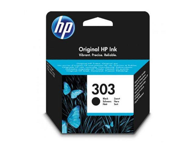 156451 HP T6N02AE#UUS Blekk HP 303 Black Blekk | HP | Sort | InkJet