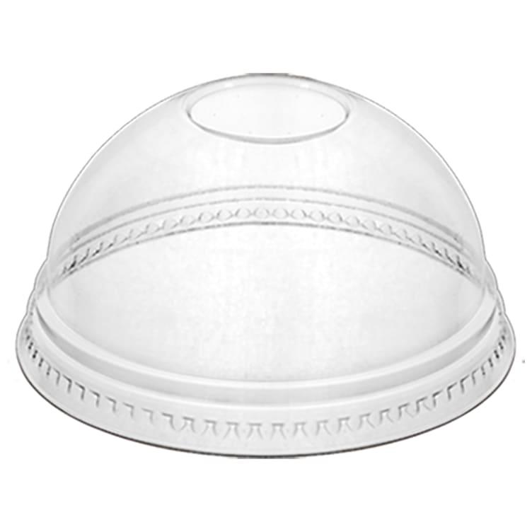 9422415 Paccor 114815 Lokk dome i rPET til beger 95mm u. hull (eske 1600 stk)