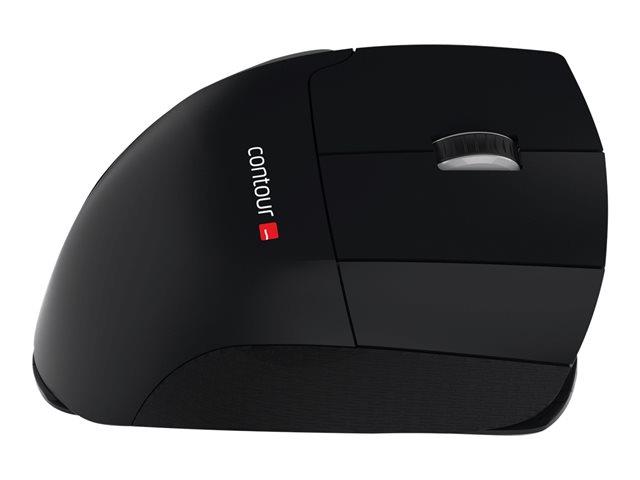 158012 Contour UNIMOUSE-WL Mus Contour Unimouse Tr&#229;dl&#248;s tr&#229;dl&#248;s ergonomisk mus