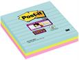 151747 Post-It 70005291656 POST-IT® SuperS 101x101mm linj Miami (3) Fargede notatblokker ass.