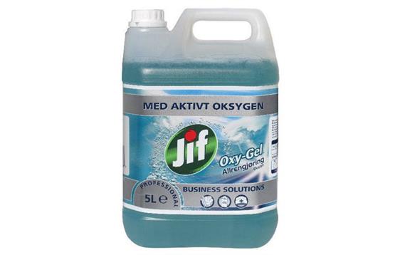 360817 Lilleborg 7517878 Rengj&#248;ring JIF Professional Oxygel 5L 