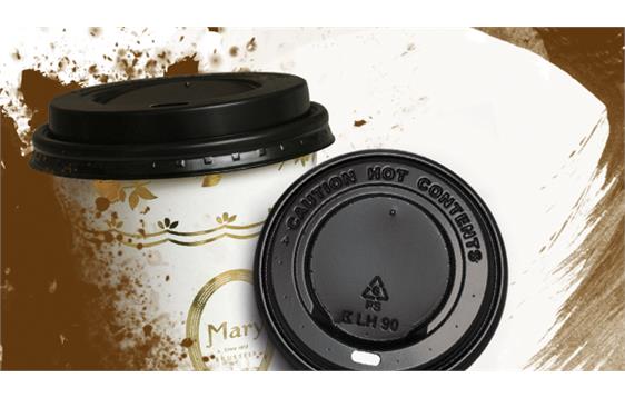 9421075   Cupprint Hotcup LIDS for 16 oz Black 