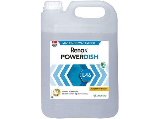 357225  7503 Maskinoppvask RENAX PowerDish L46 6,1kg 