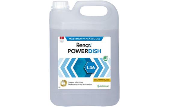 357225  7503 Maskinoppvask RENAX PowerDish L46 6,1kg 