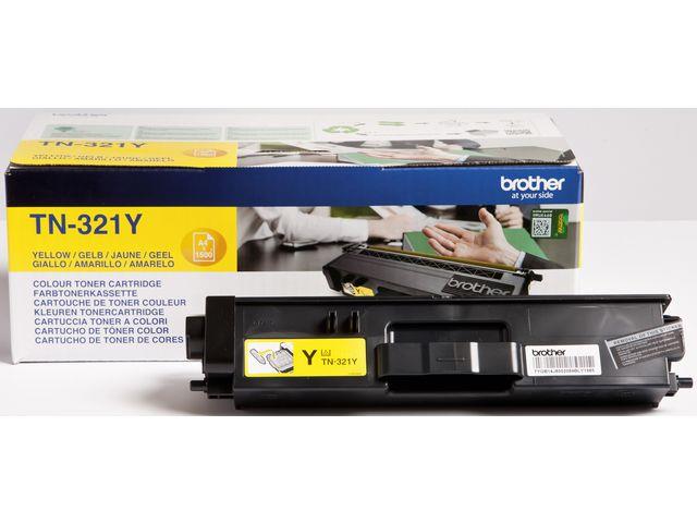 9421757 Brother TN321Y Toner BROTHER TN321Y Gul/Yellow Gul/Yellow toner