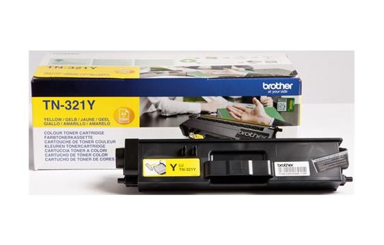 9421757 Brother TN321Y Toner BROTHER TN321Y Gul/Yellow Gul/Yellow toner