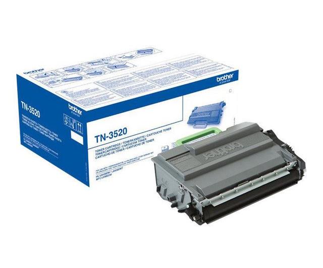 140498 Brother TN3520 Toner BROTHER TN3520 X-tra h&#248;ykapasitet Toner Ekstra h&#248;ykapasitet