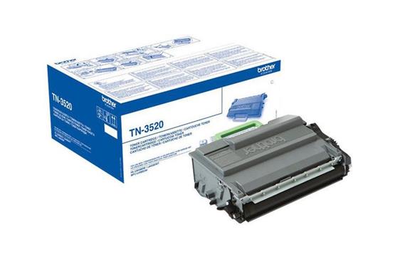 140498 Brother TN3520 Toner BROTHER TN3520 X-tra h&#248;ykapasitet Toner Ekstra h&#248;ykapasitet