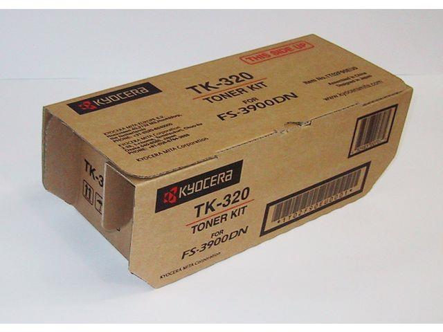 9422436 Kyocera 0T2F90EU Toner KYOCERA TK-320 15K sort Kapasitet opp til 15000 sider