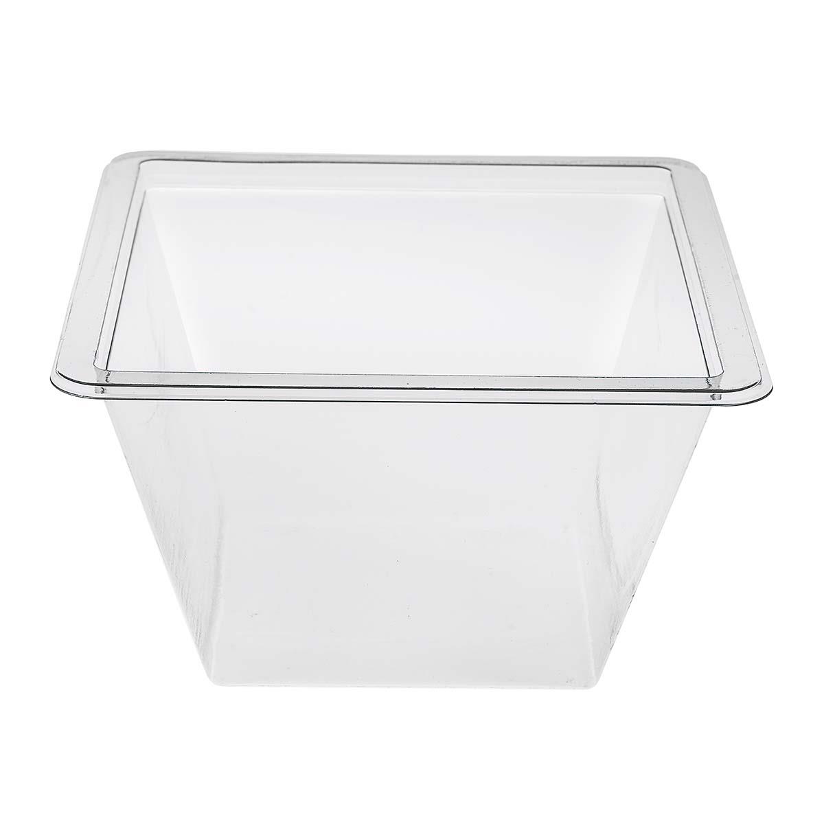 9418435 Paccor 30103573 Vision salatbeger bunn 650 ml 116 x 116 x 93 mm, klar rpet (900 stk)