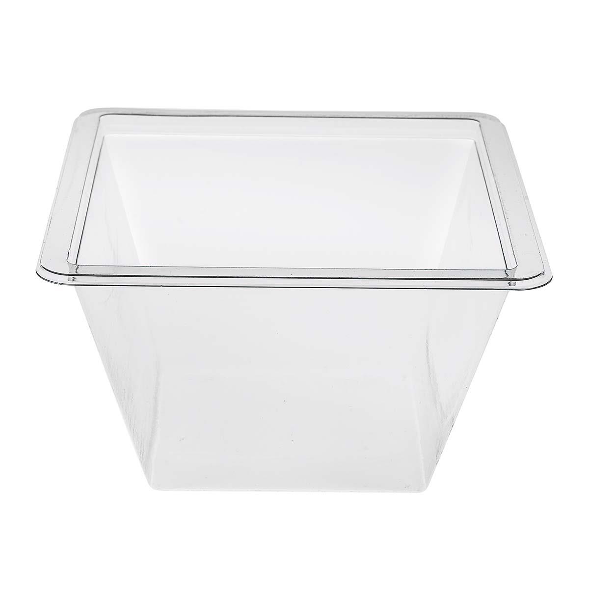 9418435 Paccor 100866557M Vision salatbeger bunn 650 ml 116 x 116 x 93 mm, klar rpet (750 stk)