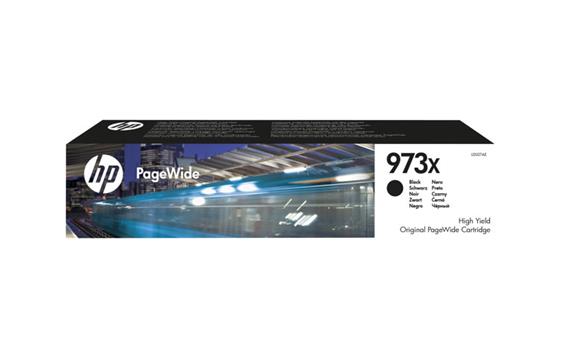 144379 HP L0S07AE Blekk HP L0S07AE 973X XL PW sort til HP Pagewide printer (MFP 477)