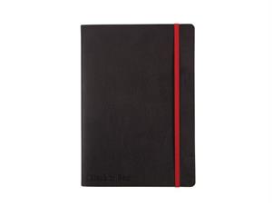 Skrivebok OXFORD Black n´Red soft A5 Notatbok | Linjer 