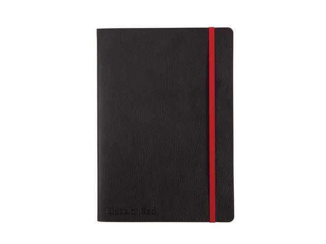 153376 Oxford 400051204 Skrivebok OXFORD Black n&#180;Red soft A5 Notatbok | Linjer