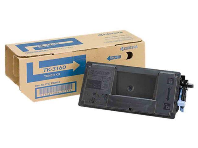 151456 Kyocera 1T02T90NL0 Toner KYOCERA TK-3160 12,5K sort sort toner til Kyocera P3045DN