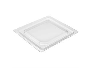 Vision innvendig lokk  250/375/500/650ml 116 x 116 x 8 mm, klar rpet (900 stk) 