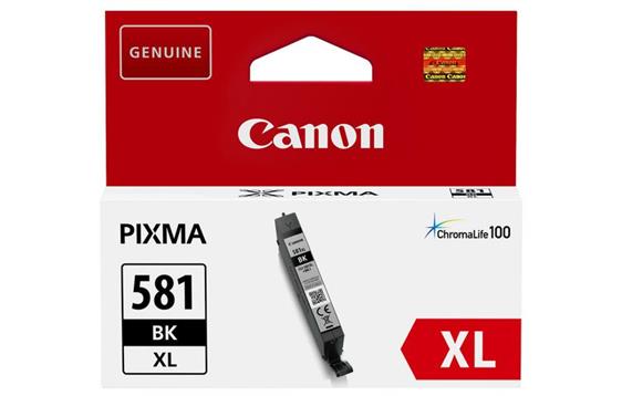 157118 Canon 2052C001 Blekk CANON CLI-581XL Sort Pixma | Blekkpatron