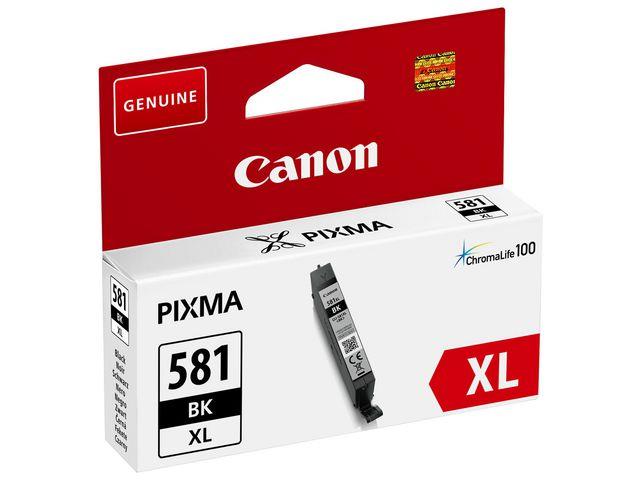 157118 Canon 2052C001 Blekk CANON CLI-581XL Sort Pixma | Blekkpatron