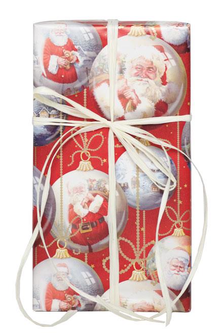 9421932  14351-57 Gavepapir Santa 57cm Diskrull 7 kg  | 154m | Jul