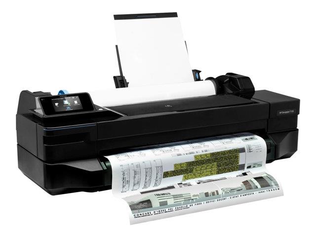 9419525 HP CQ891A HP DSJ T120 61cm 24 inch ePrinter 24&quot;storformatsskriver-farge-A1-rull