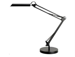 Lampe UNILUX LED Swingo sort Bordlampe | Arbeidsbelysning 