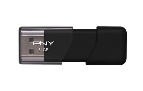 147572 PNY FD64GATT4-EF Minne PNY USB 2.0 Attach&#233; 4 64GB 