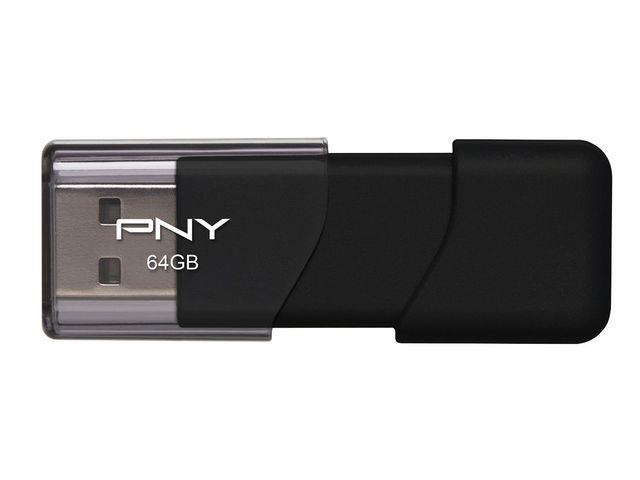 147572 PNY FD64GATT4-EF Minne PNY USB 2.0 Attach&#233; 4 64GB 