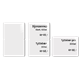 9419813 EvolisC14062 Plastkort - 2 tag 0,76mm hvite delbare plastkort til matvaremerking