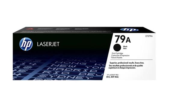 151007 HP CF279A Toner HP CF279A 79A 1K Sort 