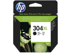 Blekk HP N9K08AE serie 304XL sort Blekkpatron til HP Deskjet 3720/3730 