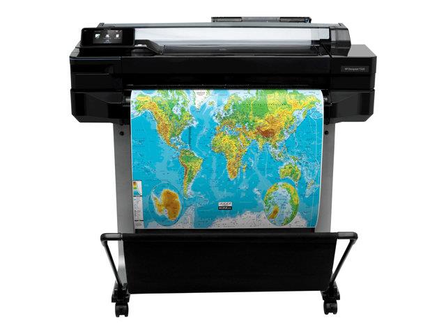 9419526 HP CQ893A HP Designjet T520 91,4cm 36inch ePrinter 36&quot; storformatsskriver-farge-A0-rull