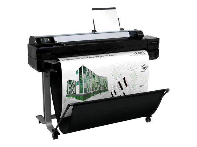 9419526 HP CQ893A HP Designjet T520 91,4cm 36inch ePrinter 36&quot; storformatsskriver-farge-A0-rull