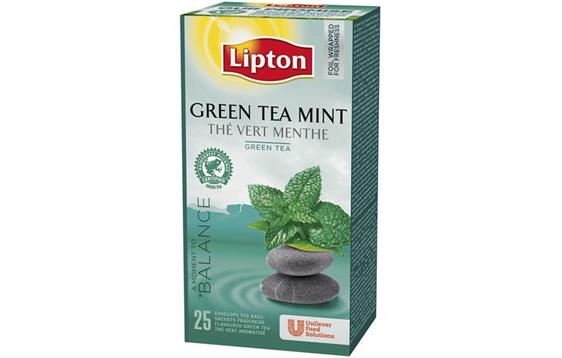 120843  71622 Te LIPTON gr&#248;nn tchae m/mint (25) 