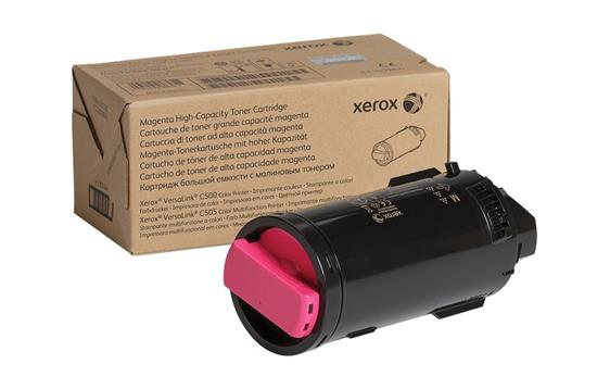 106R03871 Xerox 106R03871 Toner Xerox VersaLink C500/C505 R&#248;d/Magenta |12.100 sider | h&#248;ykapasitet