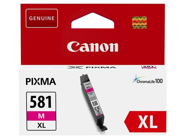 157120 Canon 2050C001 Blekk CANON CLI-581XL Magenta/R&#248;d Pixma | Blekkpatron | Farge