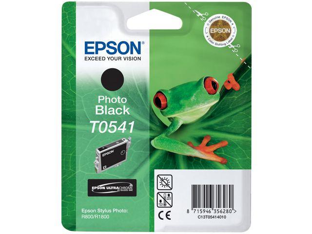 1038207 Epson C13T05414010 Blekk EPSON T0541 C13T05414010 Sort Blekkpatron