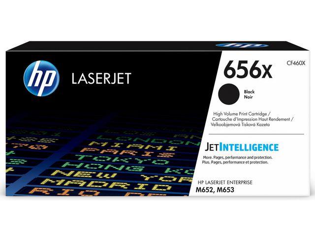 152723 HP CF460X Toner HP CF460X 656X 27K Sort HP | Laserjet | Enterprise