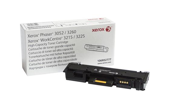 106R02777 Xerox 106R02777 Toner Xerox Phaser 3260 WorkCentre 3225 sort HC  toner med 3000 sider kapasitet