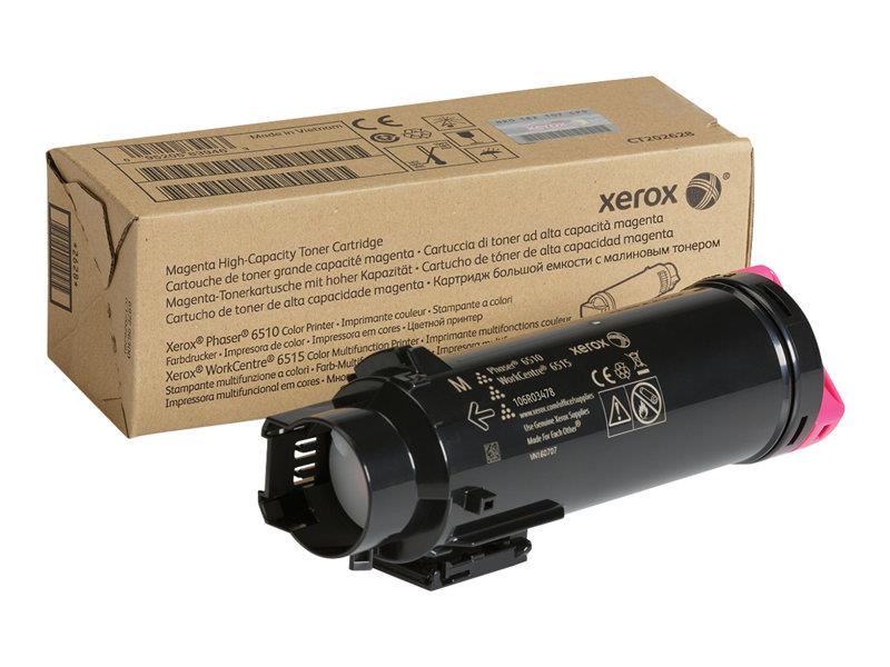 106R03478 Xerox 106R03478 Toner Xerox Phaser 6510 Magenta/R&#248;d HC for Phaser 6510; WorkCentre 6510, 6515