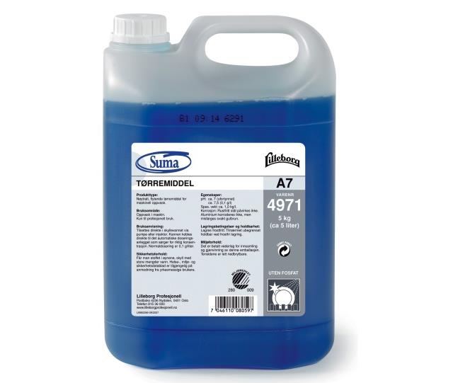 361254  4971 T&#248;rremiddel SUMA A7 5kg 