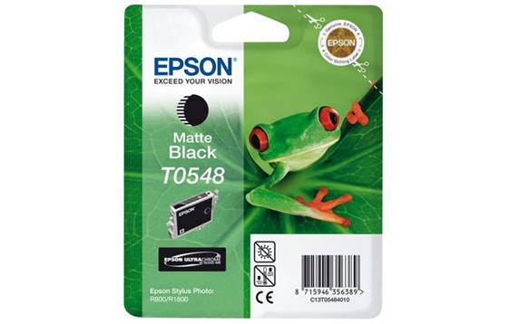 1038208 Epson C13T05484010 Blekk EPSON T0548 C13T05484010 sort matt 