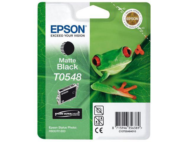 1038208 Epson C13T05484010 Blekk EPSON T0548 C13T05484010 sort matt 